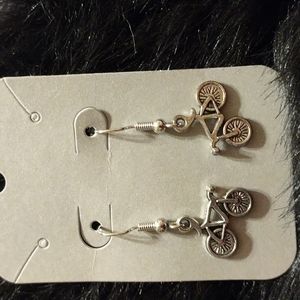 Bicycle Earrings